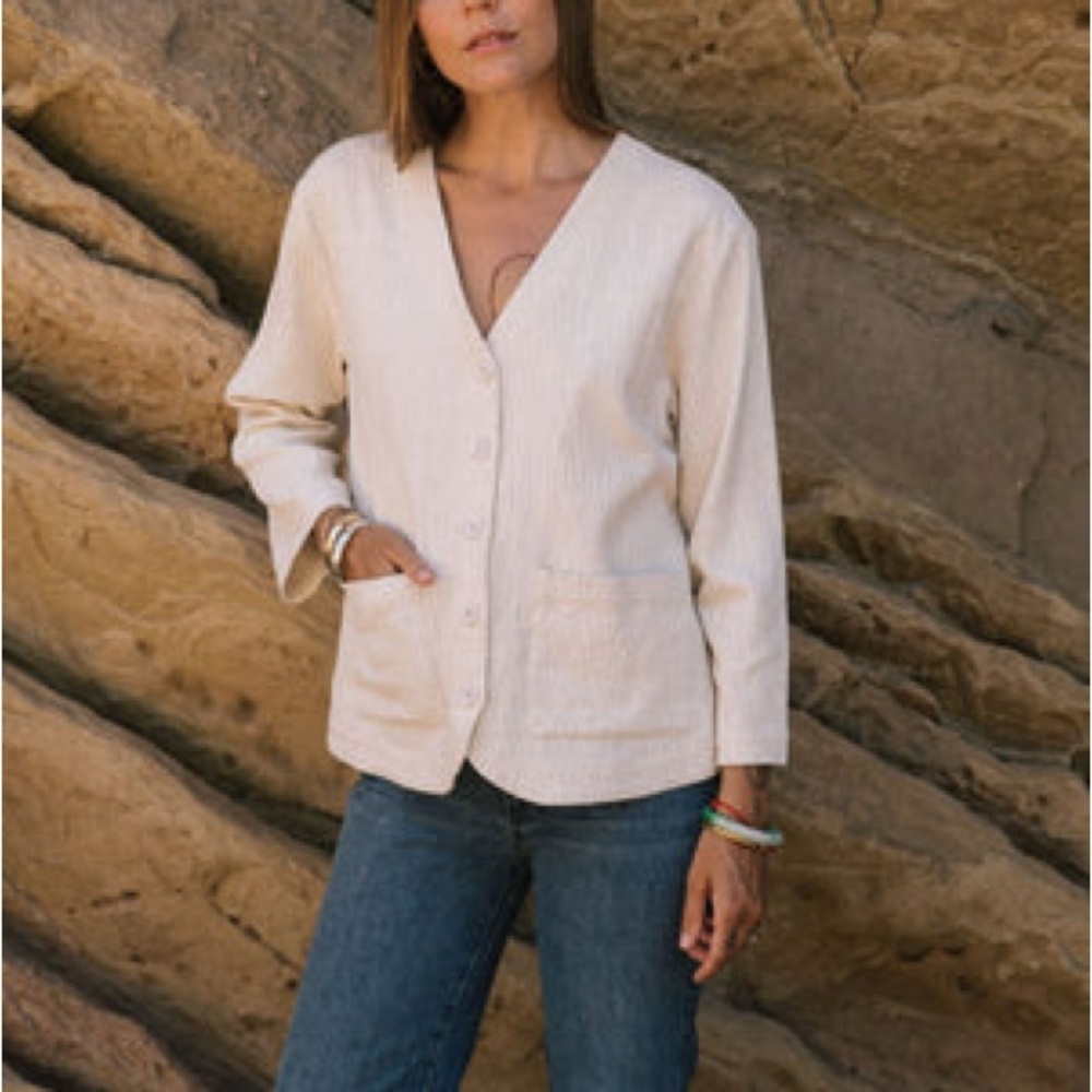 Rachel Pally JACQUARD FRANKLIN JACKET, XS